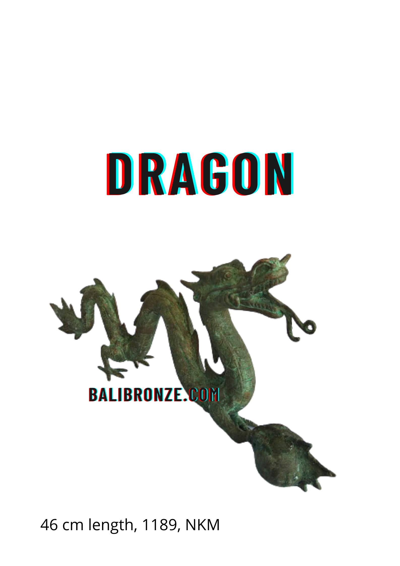 1189 Dragon 46 cm NKM