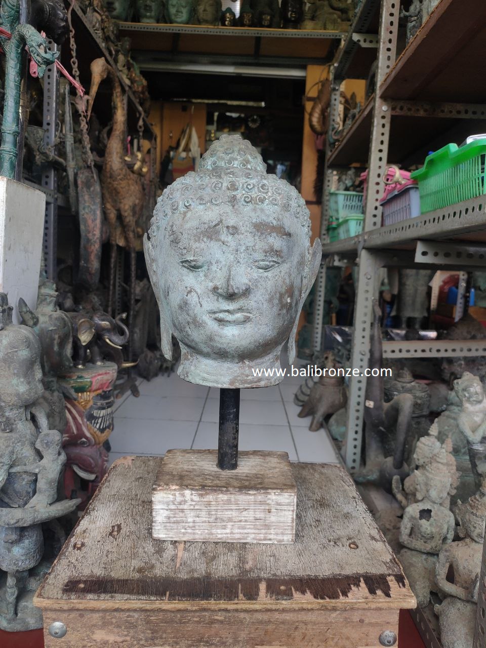 1013 Kepala Budha Stick 40cm TGDY