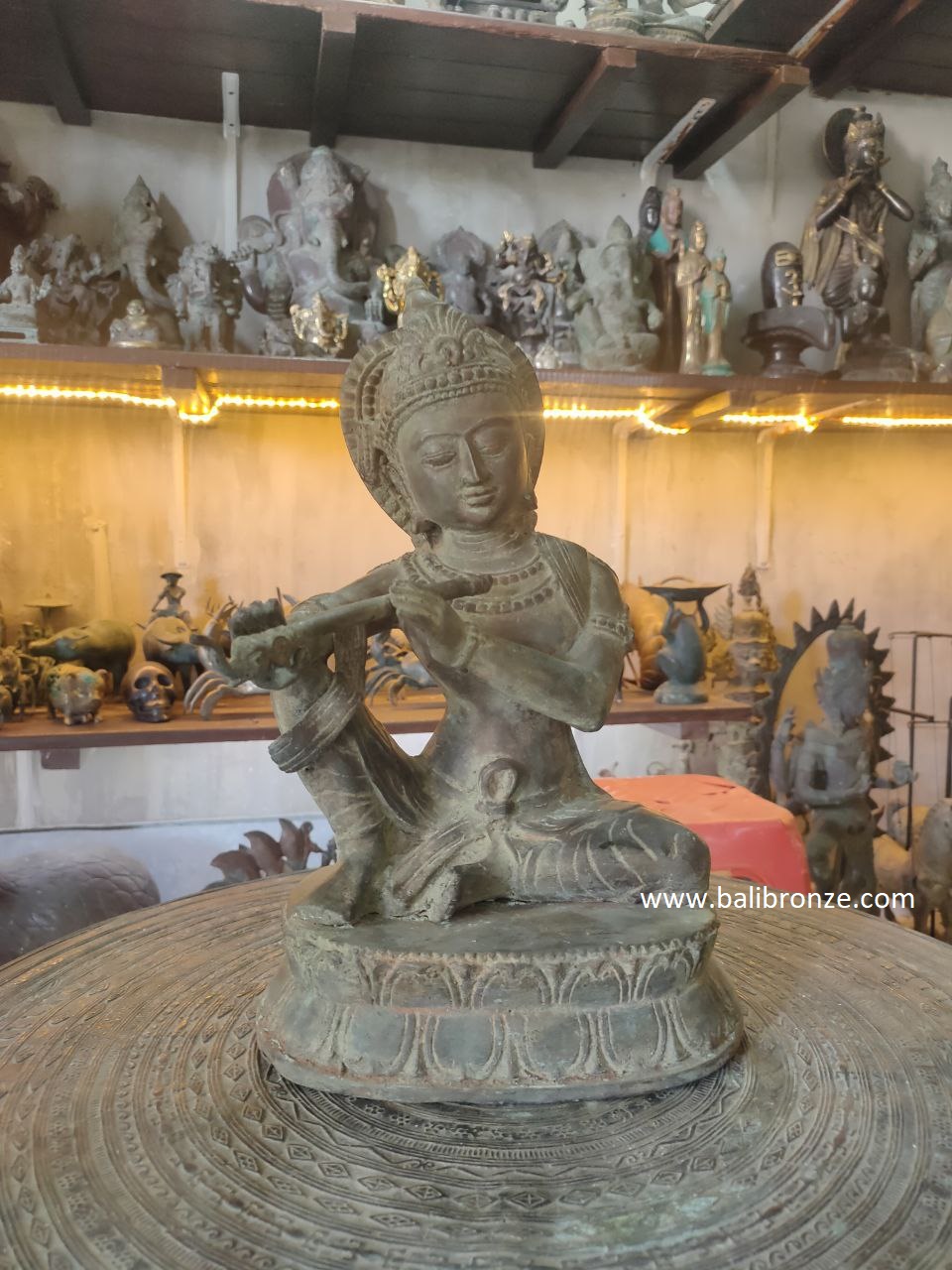 1057 Sitting Krishna 37 cm MSK