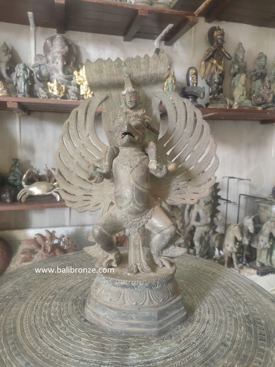 1075 Garuda Vishnu 45 cm NKM