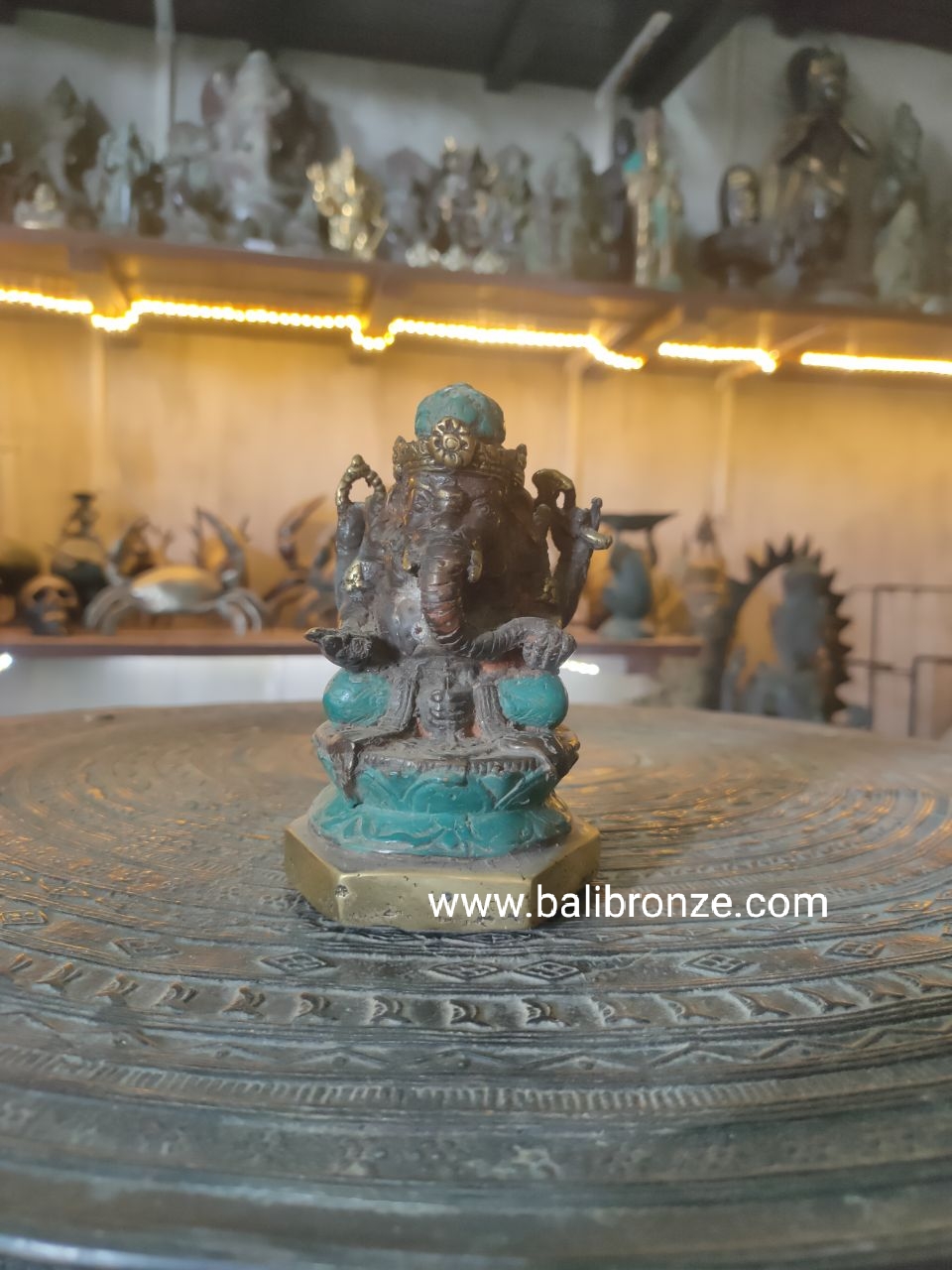 1180 Sitting Ganesha 12 cm TNM